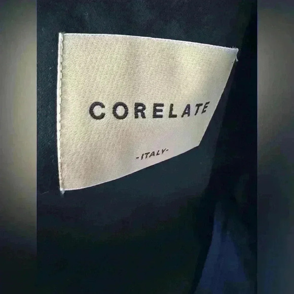 NWT Corelate Luxury Italian Wool Coat ~ Midnight Blue ~ Size 48 (XL) MSRP$758! - Picture 3 of 5